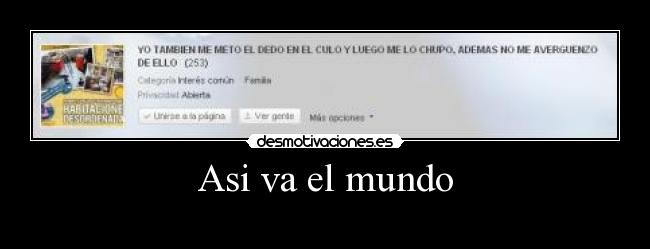 Asi va el mundo - 