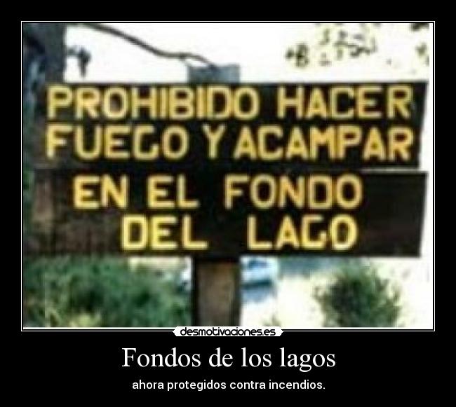 Fondos de los lagos -