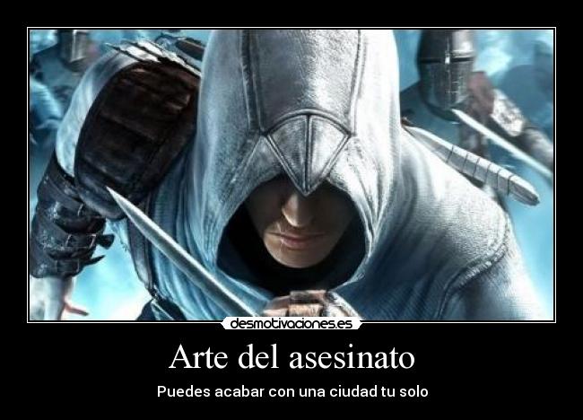 carteles arte assassin creed desmotivaciones