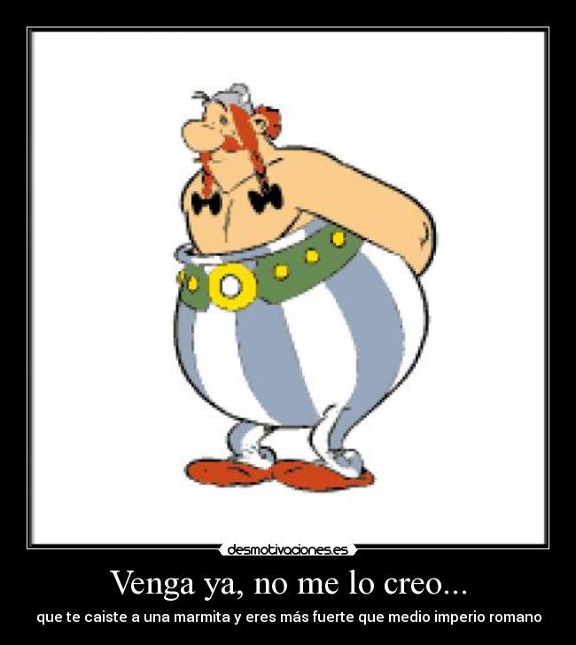 Venga ya, no me lo creo... - 