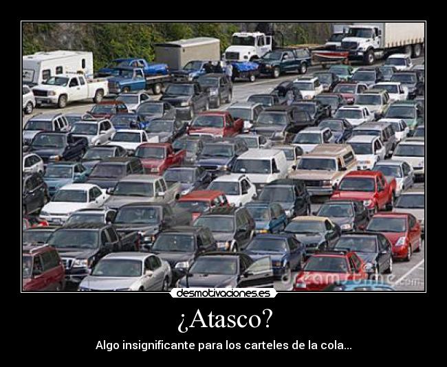 ¿Atasco? - 