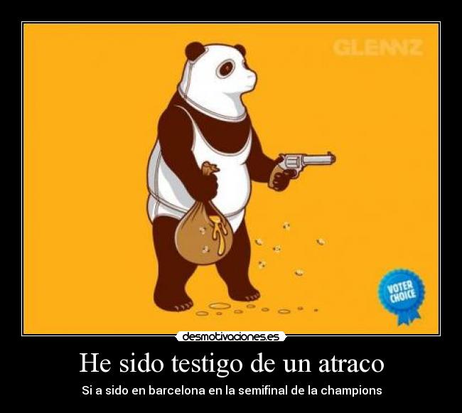 He sido testigo de un atraco -