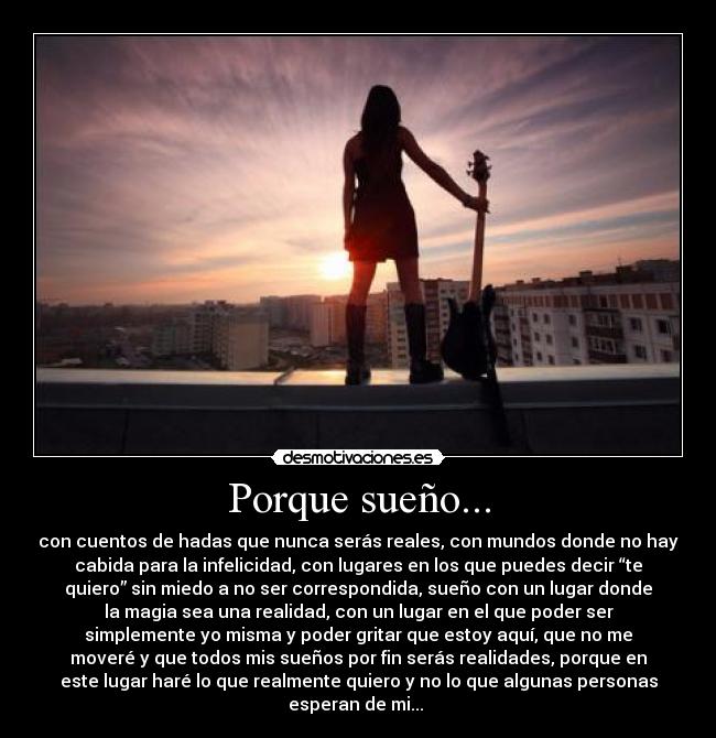 Porque sueño... - 