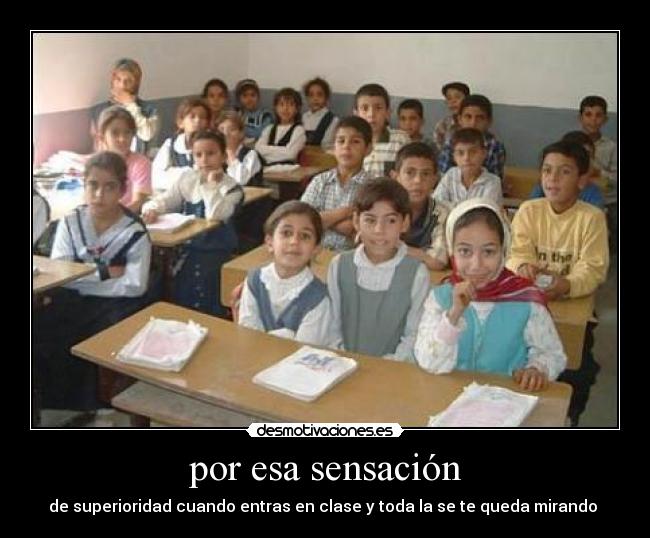 por esa sensación -