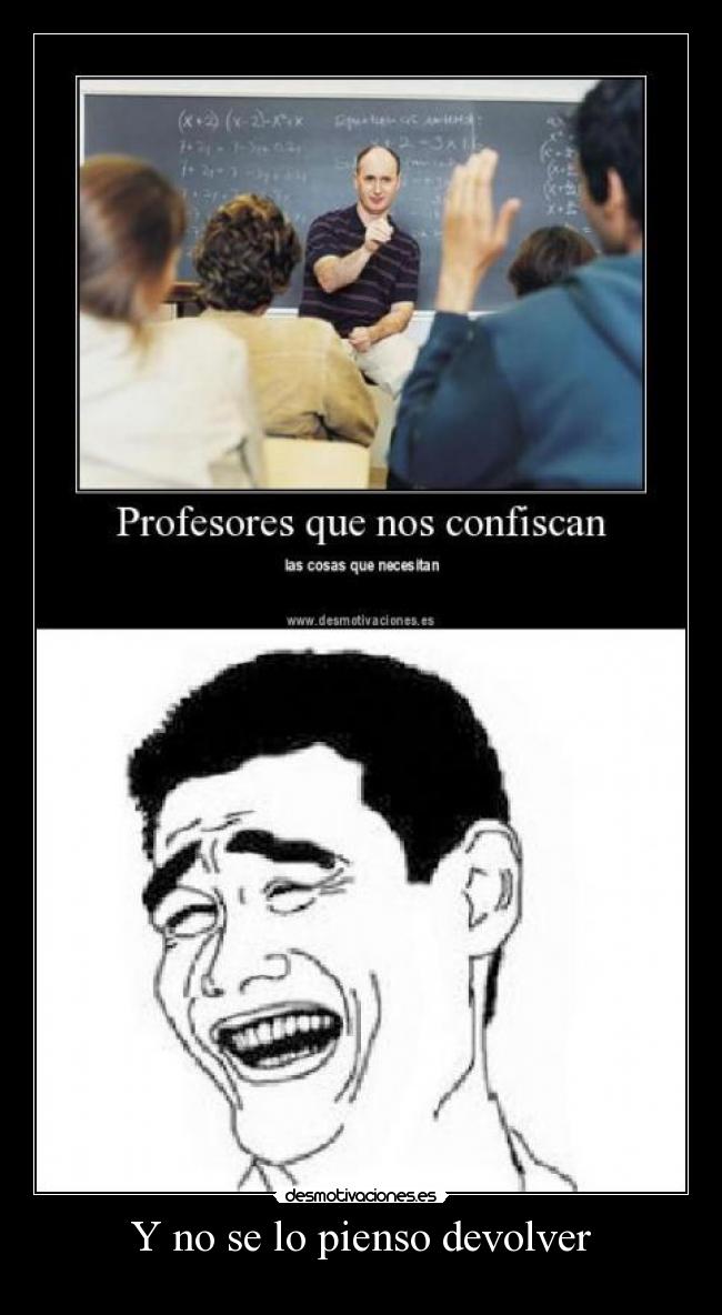 carteles profesor desmotivaciones