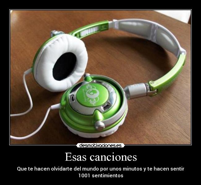 Esas canciones - 