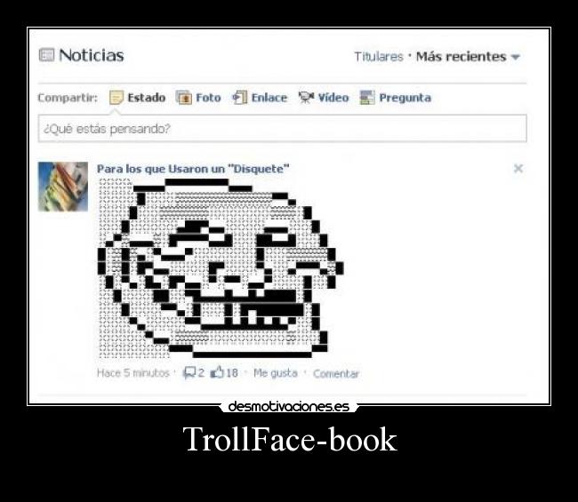 TrollFace-book -