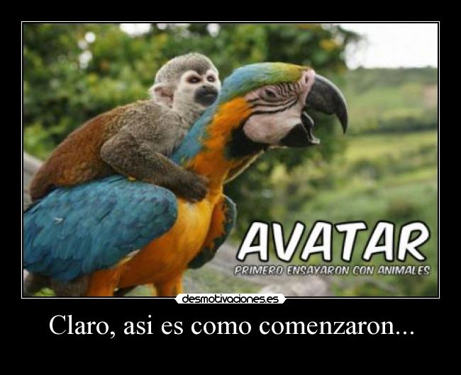 Claro, asi es como comenzaron... - 