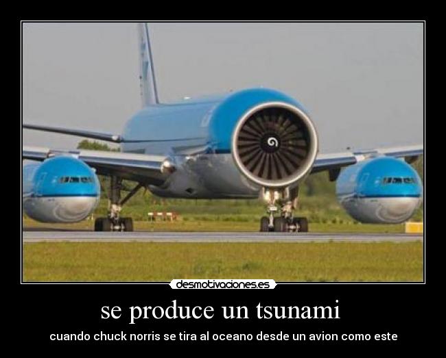 se produce un tsunami -