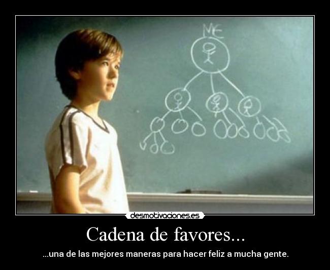 Cadena de favores... -