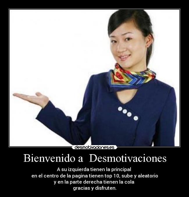 Bienvenido a Desmotivaciones -