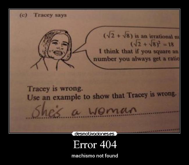 Error 404 - machismo not found