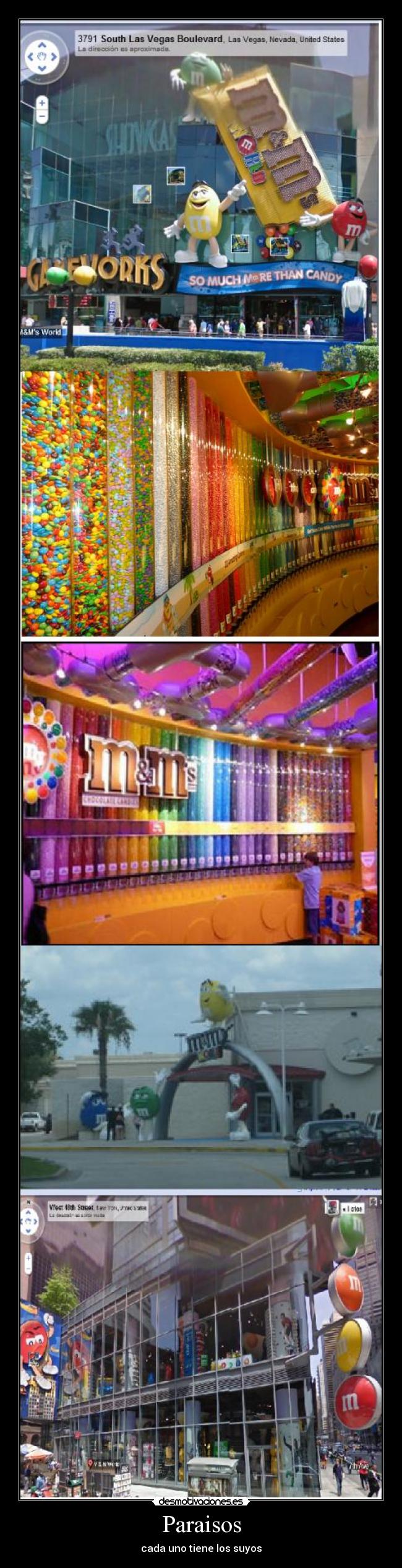 Paraisos - cada uno tiene los suyos