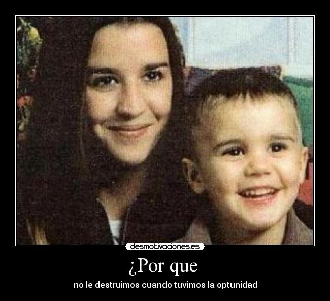 ¿Por que - no le destruimos cuando tuvimos la optunidad