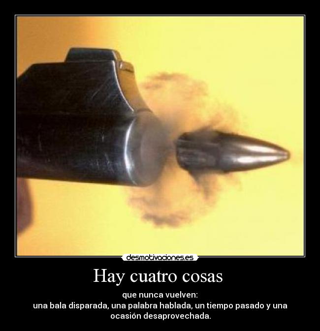 Hay cuatro cosas  - 