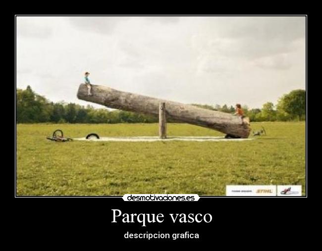 Parque vasco - descripcion grafica