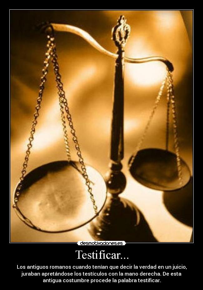 carteles testificar desmotivaciones