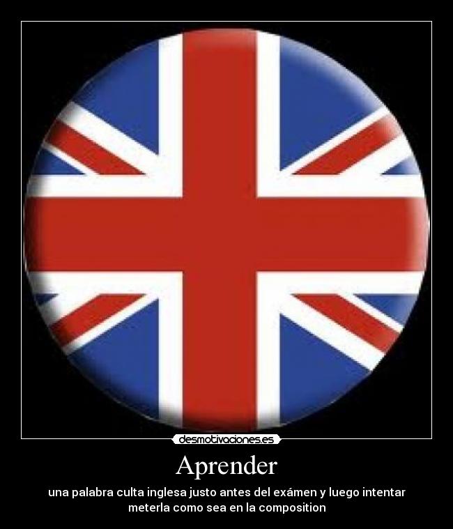 carteles ingles desmotivaciones