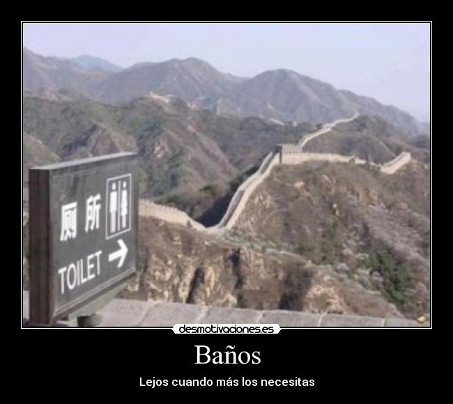 Baños - Lejos cuando más los necesitas
