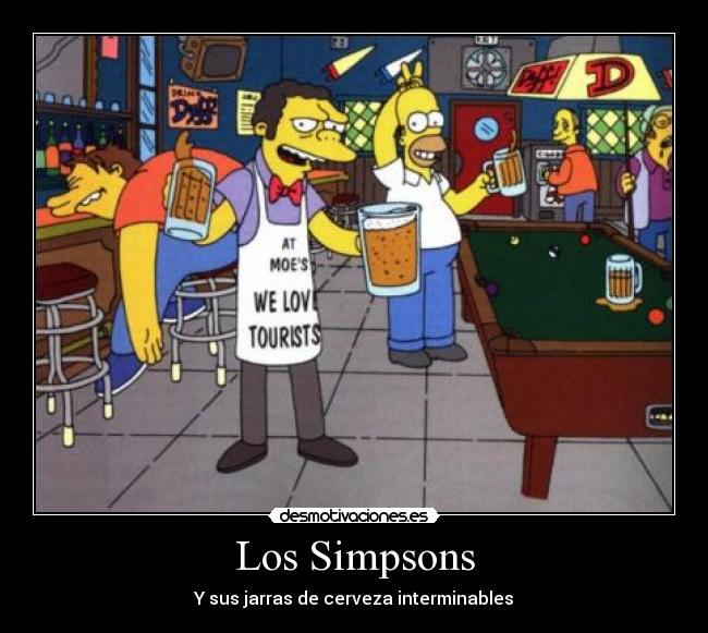 carteles simpsons alein desmotivaciones