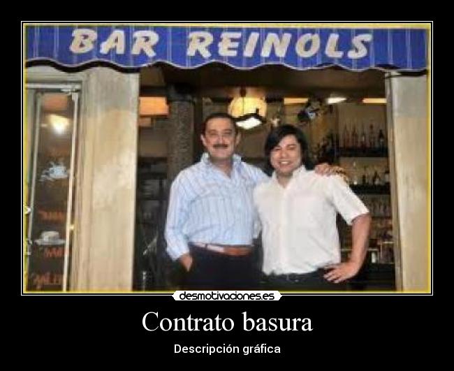Contrato basura -