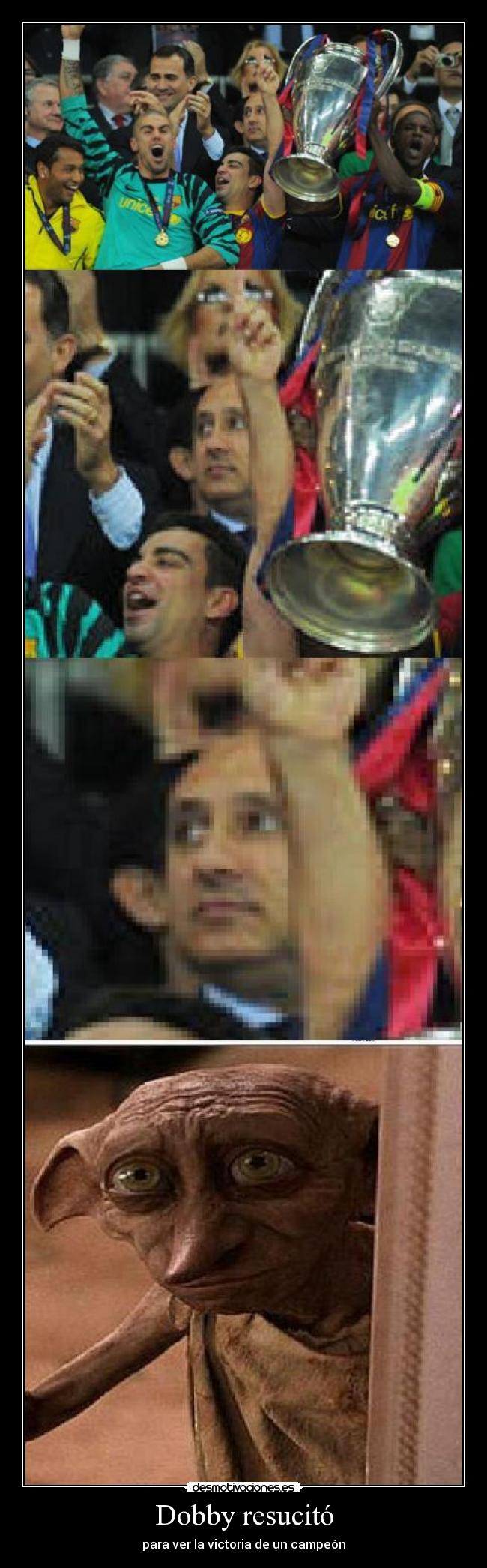 Dobby resucitó - para ver la victoria de un campeón
