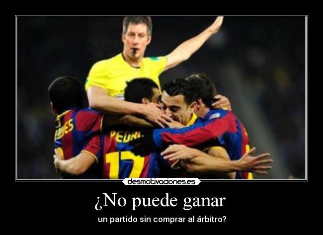 ¿No puede ganar -