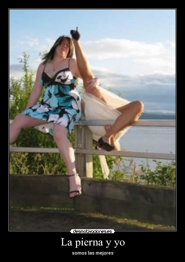 La pierna y yo -