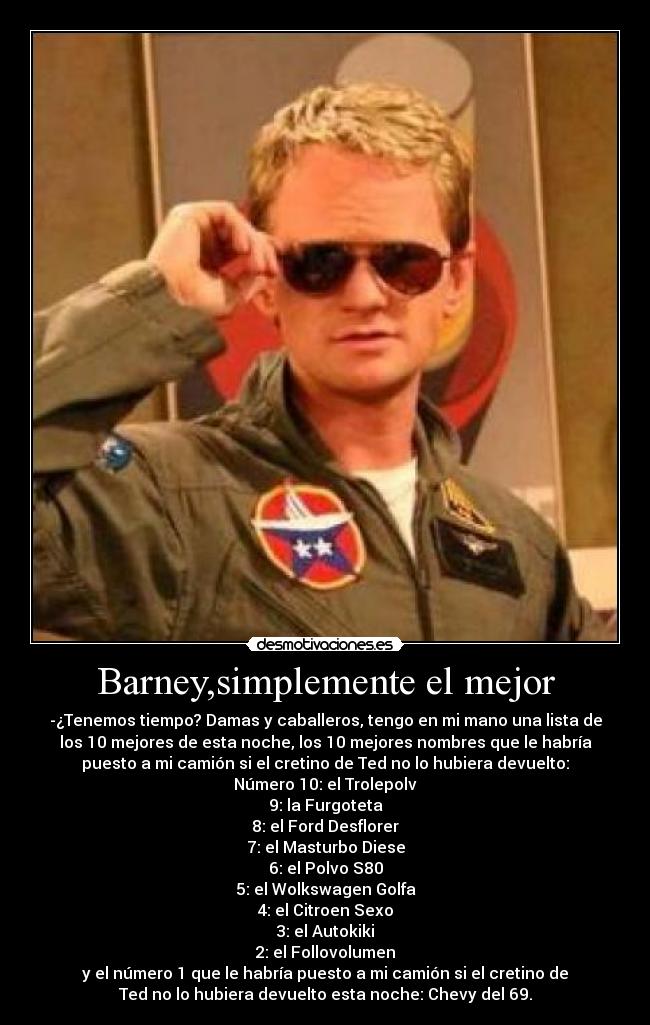 Barney,simplemente el mejor - 