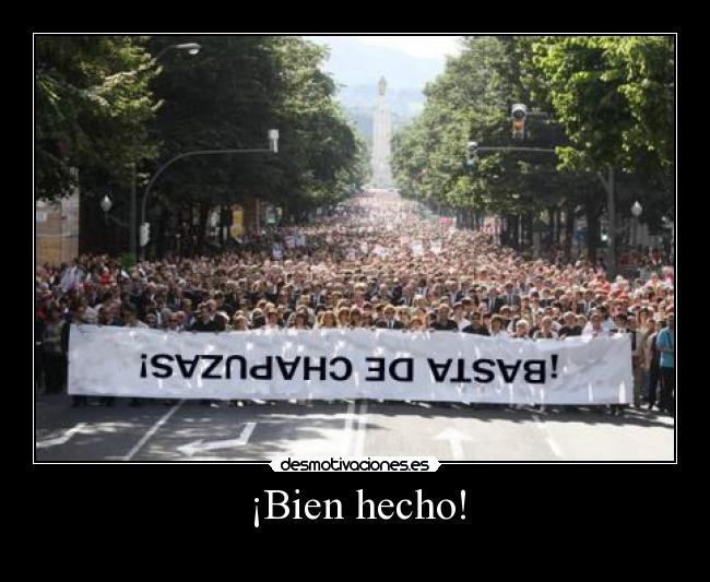 ¡Bien hecho! -