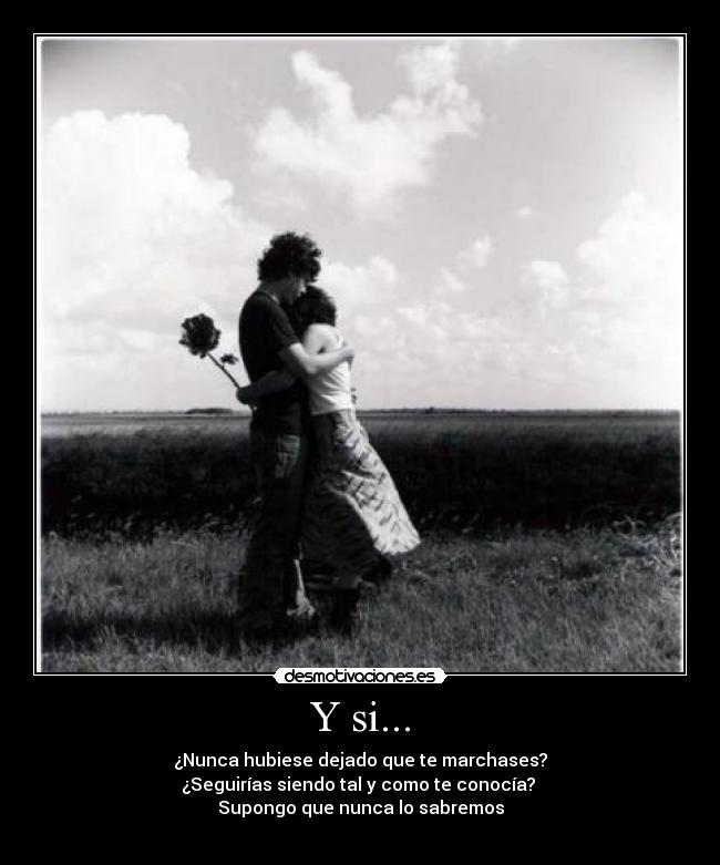 Y si... - 