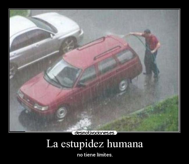 La estupidez humana -