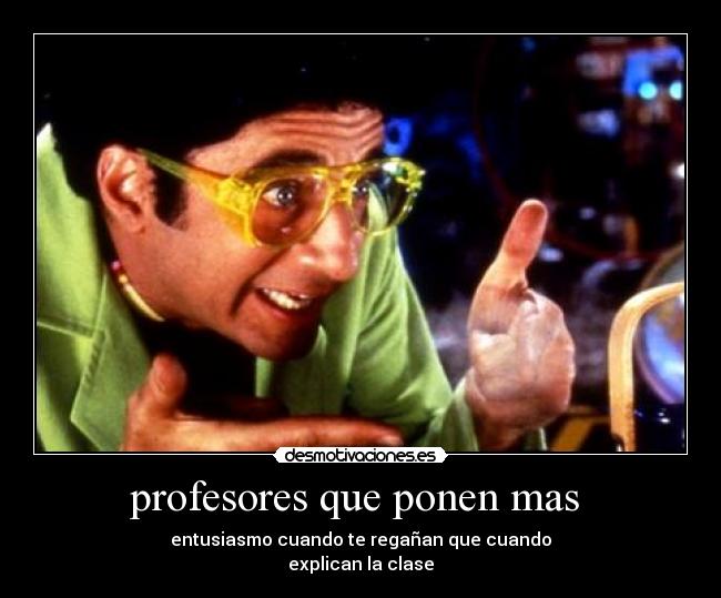 profesores que ponen mas -