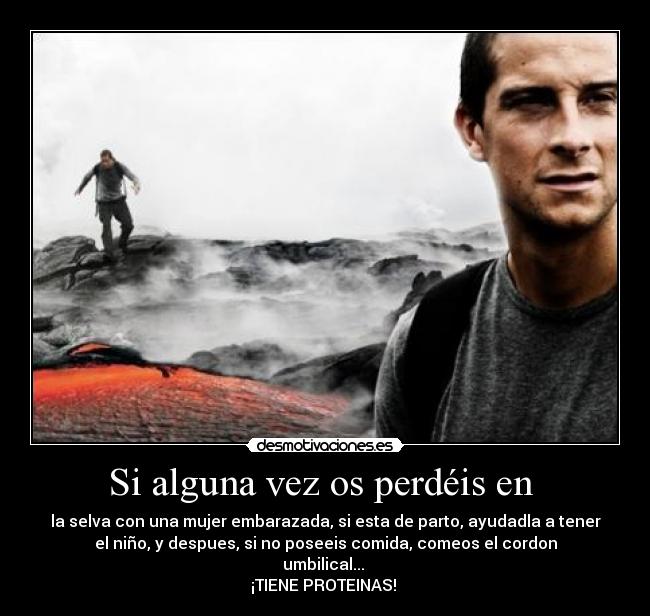 Si alguna vez os perdéis en  - 