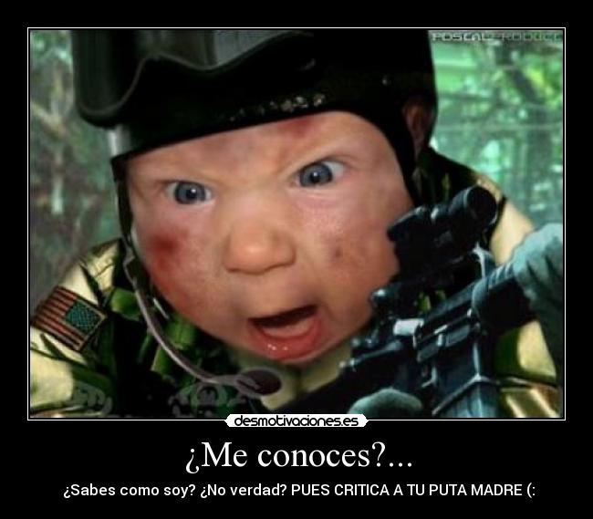 ¿Me conoces?... - 