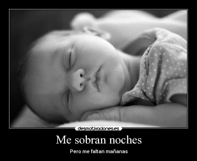 Me sobran noches -