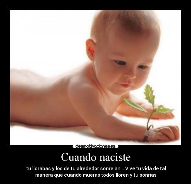 Cuando naciste - 