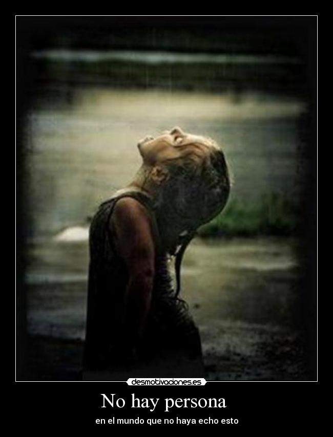 No hay persona -