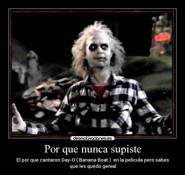 Por que nunca supiste -