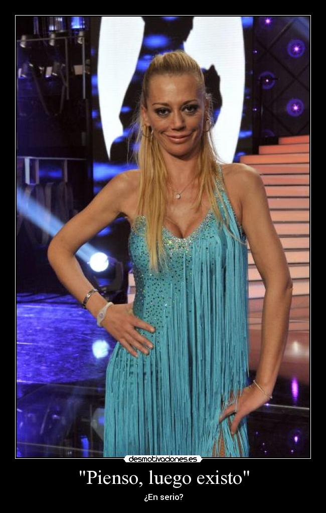 Pienso, luego existo - ¿En serio?
