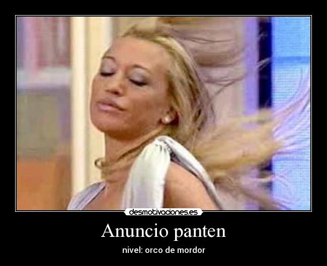 Anuncio panten -