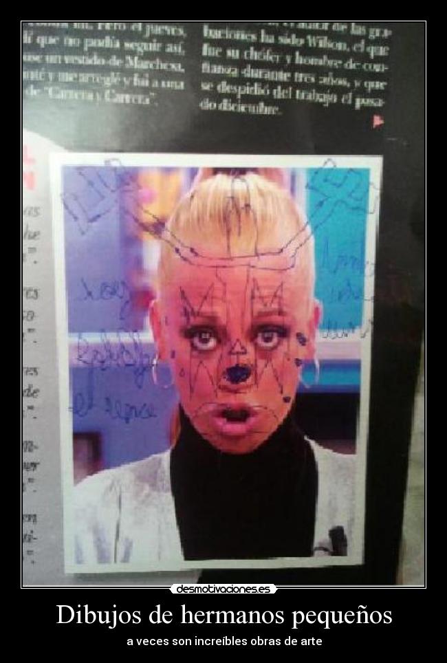 Dibujos de hermanos pequeños - 