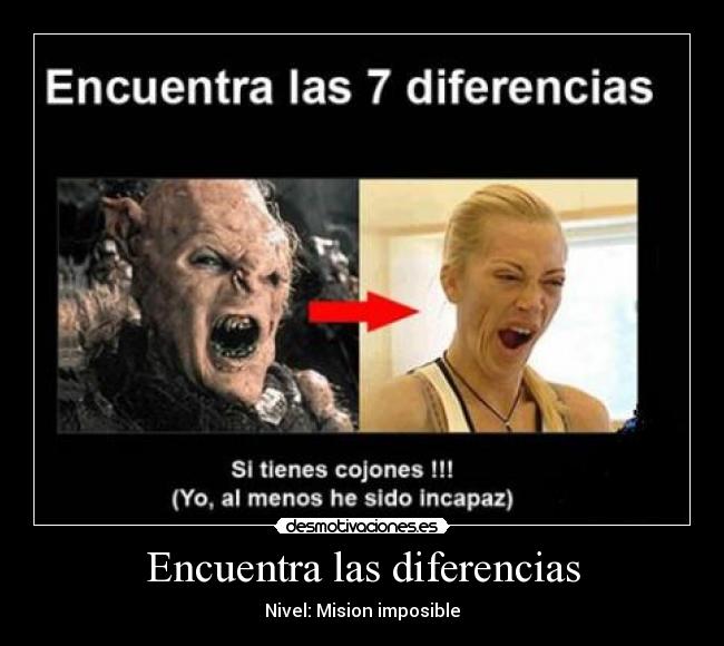 Encuentra las diferencias - 