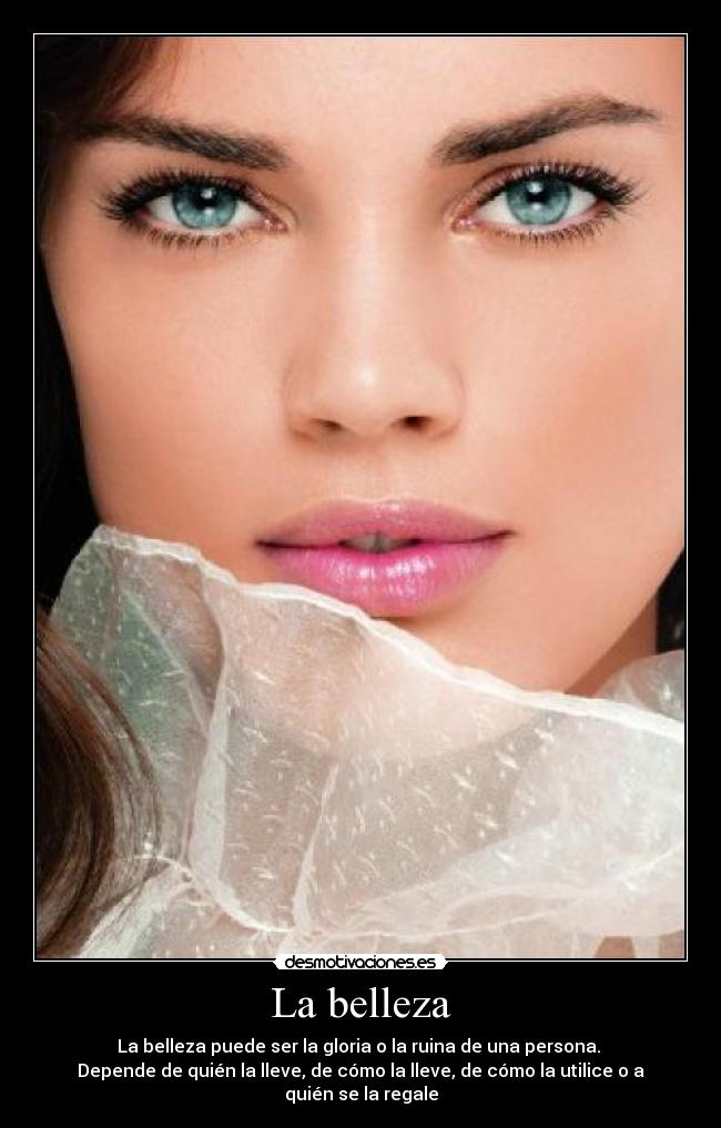 La belleza -