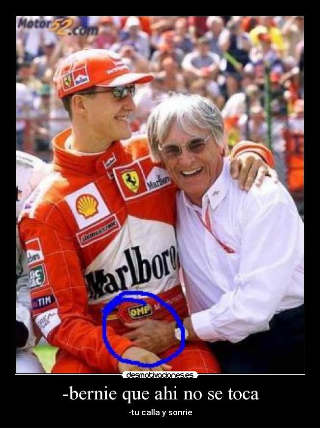 -bernie que ahi no se toca - -tu calla y sonrie