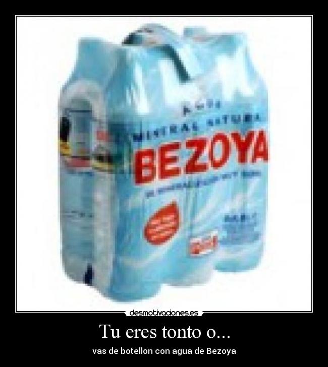 Tu eres tonto o... - 