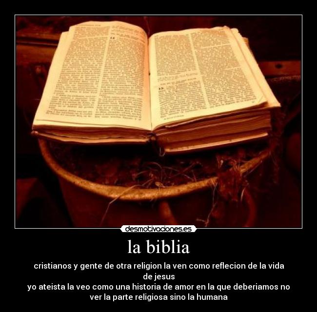 la biblia -