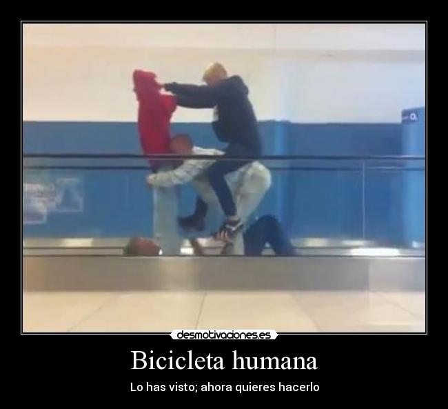 Bicicleta humana - 
