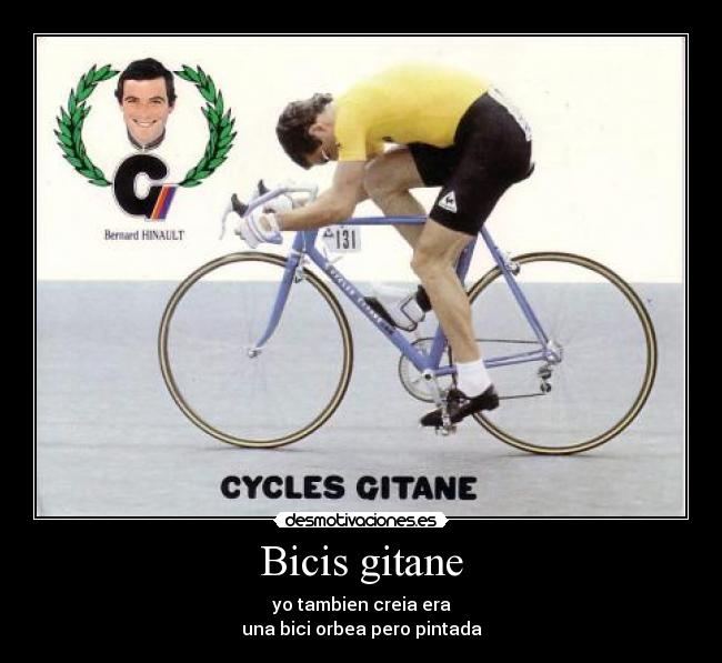 carteles bicis gitane desmotivaciones