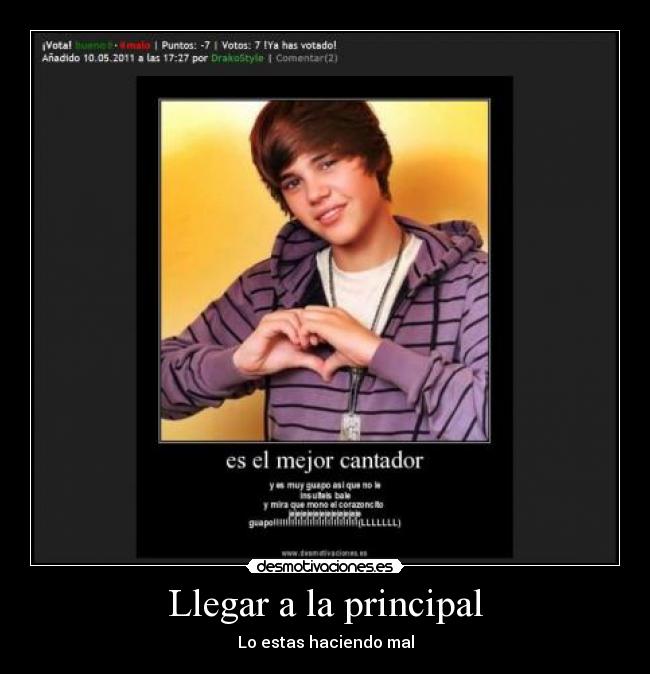 Llegar a la principal -